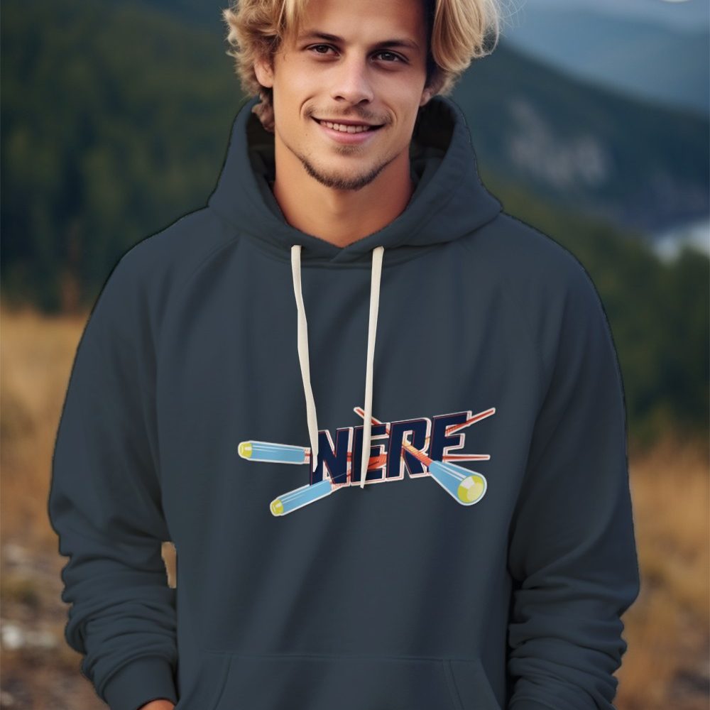 Sweat-shirt à capuche Homme Nerf avec un design de Nerf Tirs