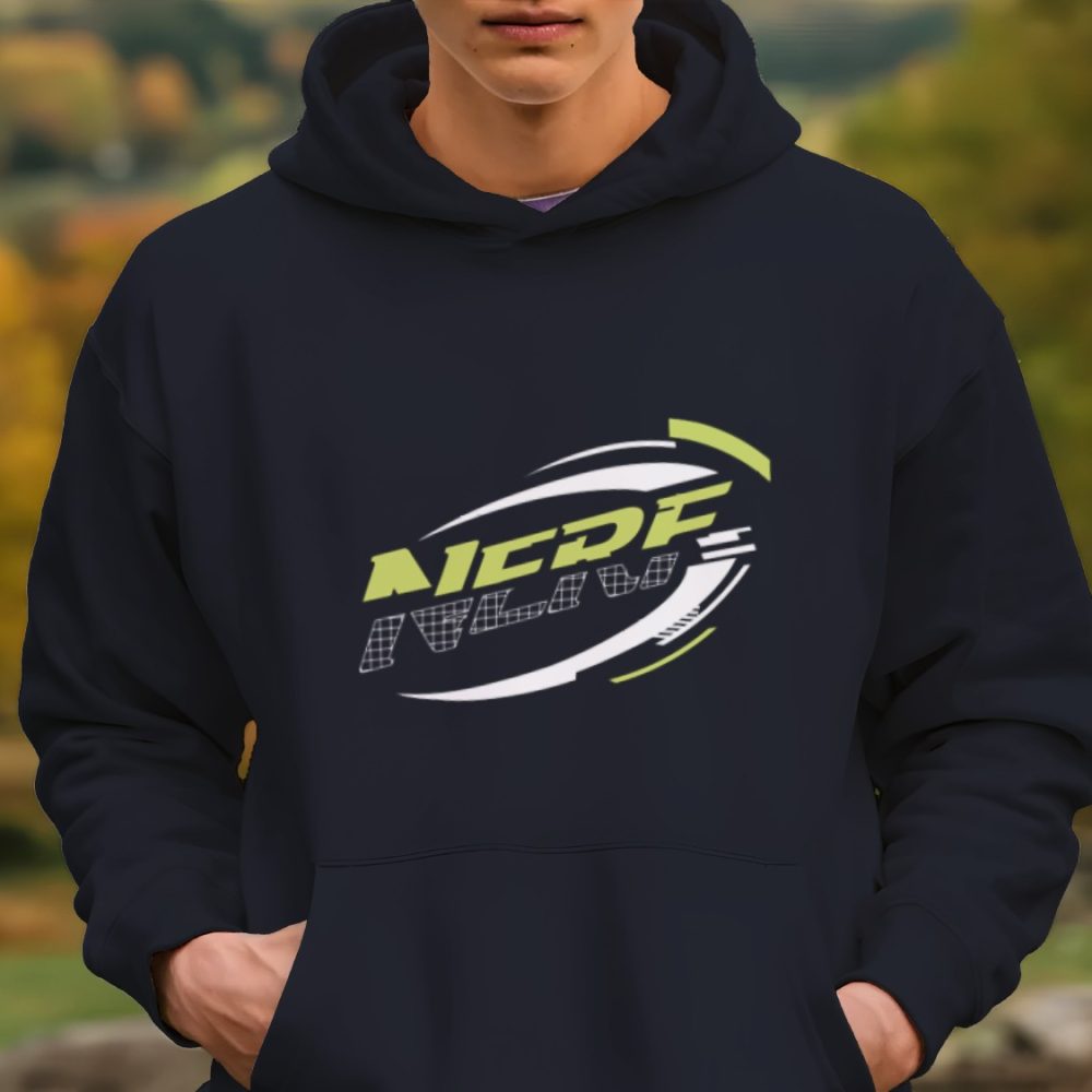 Sweat-shirt à capuche Homme Nerf avec un design de Nerf Citrus Logo
