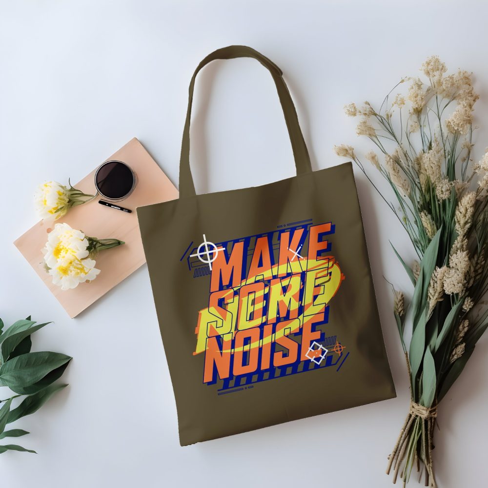 Tote bag coton bio Nerf avec un design de Nerf Make Some Noise