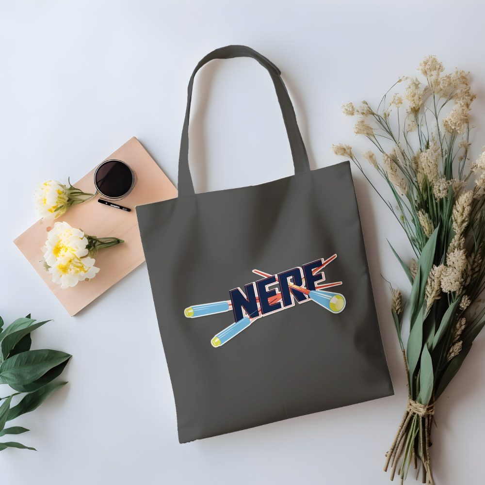 Tote bag coton bio Nerf avec un design de Nerf Tirs
