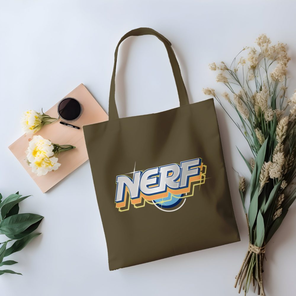 Tote bag coton bio Nerf avec un design de Nerf Métal