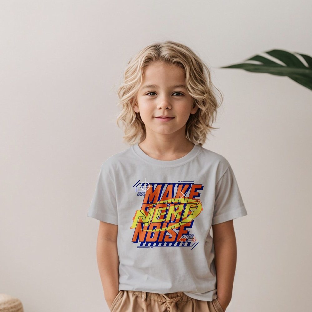 T-shirt Enfant Nerf avec un design de Nerf Make Some Noise