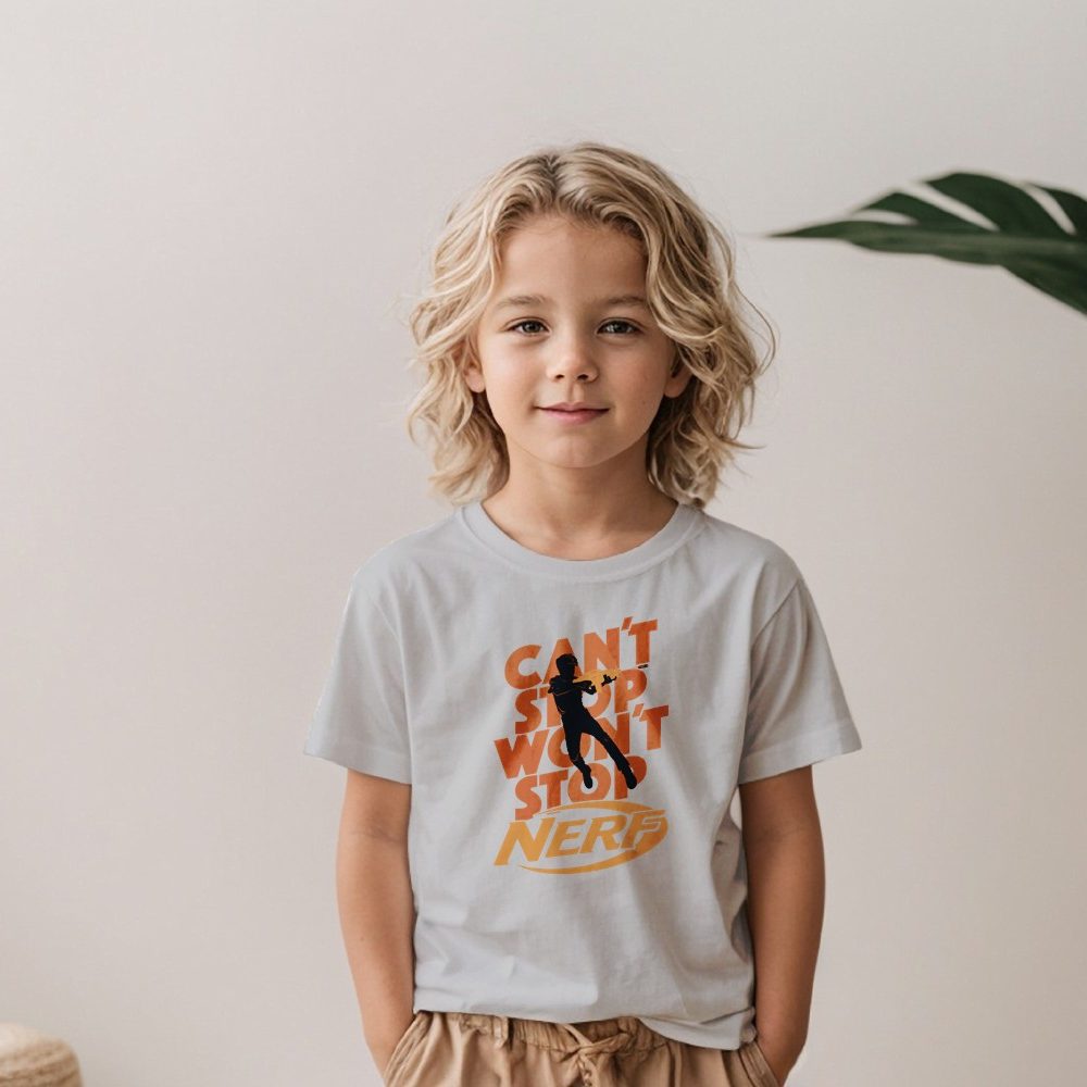 T-shirt Enfant Nerf avec un design de Nerf Can't Stop Won't Stop
