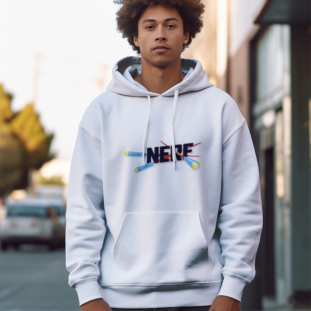 Sweat-shirt à capuche Homme Nerf avec un design de Nerf Tirs