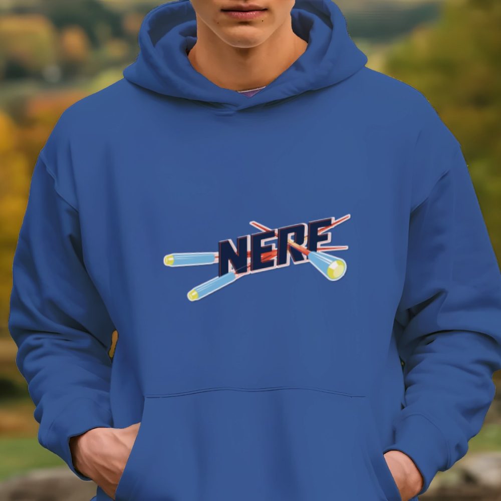 Sweat-shirt à capuche Homme Nerf avec un design de Nerf Tirs
