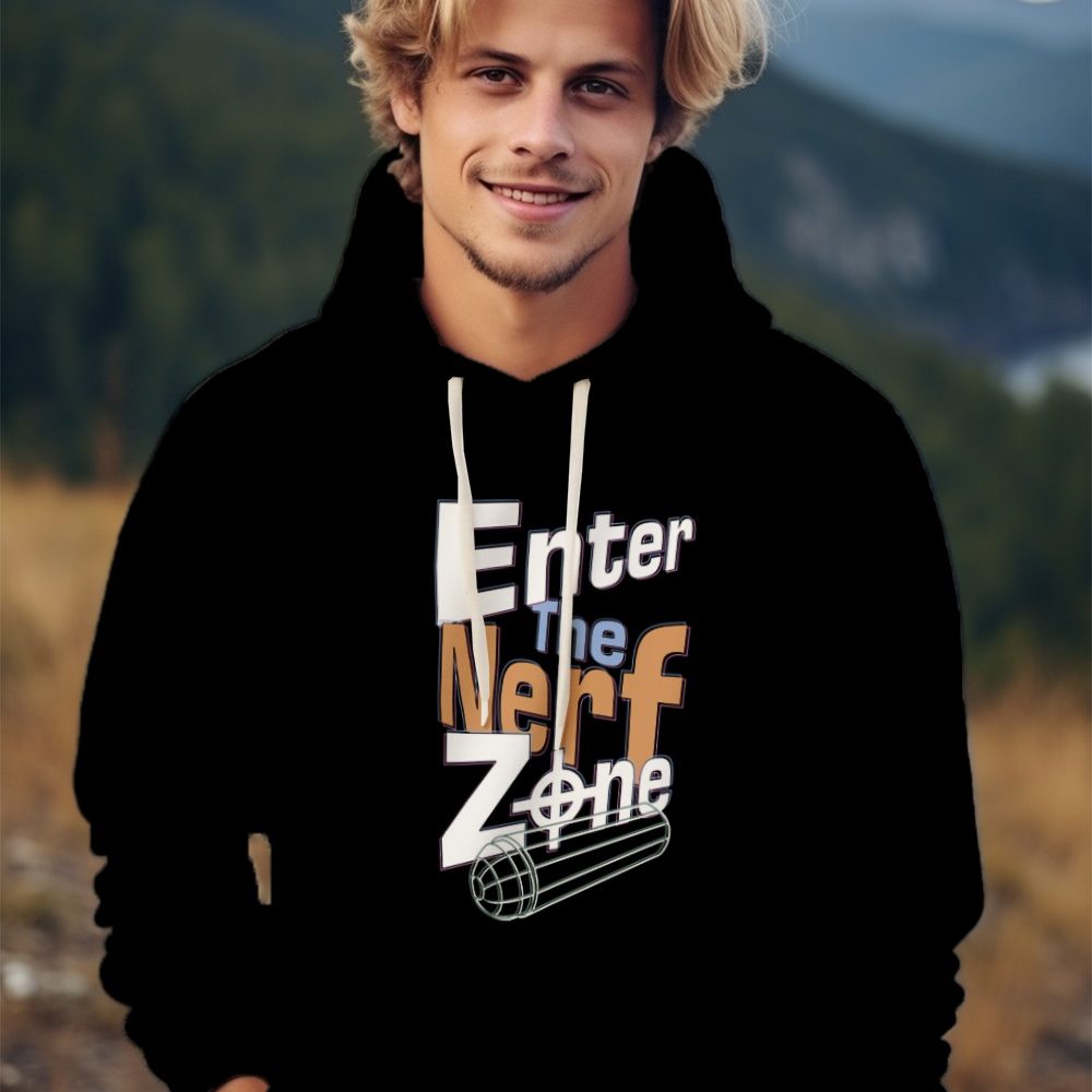 Sweat-shirt à capuche Homme Nerf avec un design de Nerf Enter The Nerf Zone