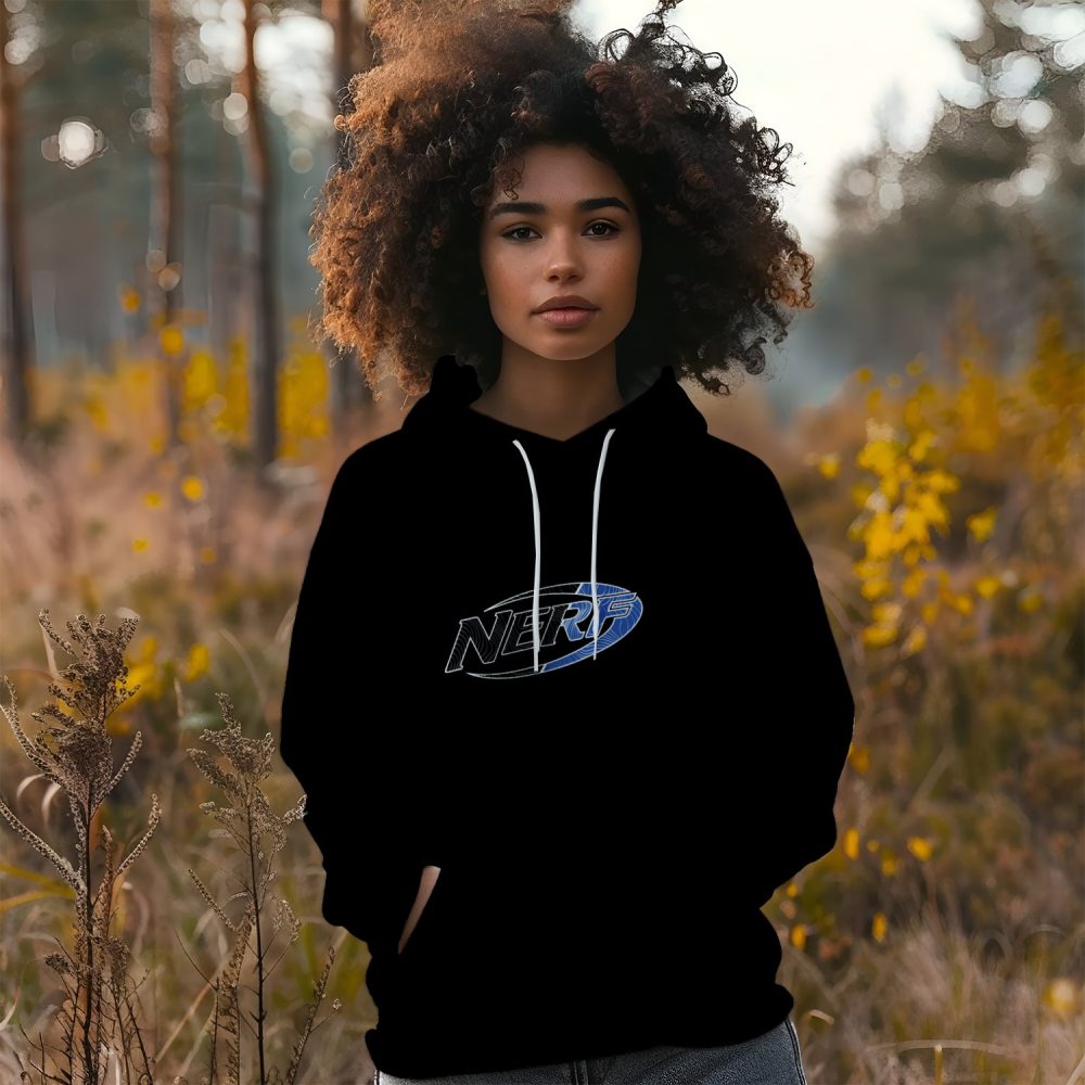 Sweat-shirt à capuche Femme Nerf avec un design de Nerf Wave Logo