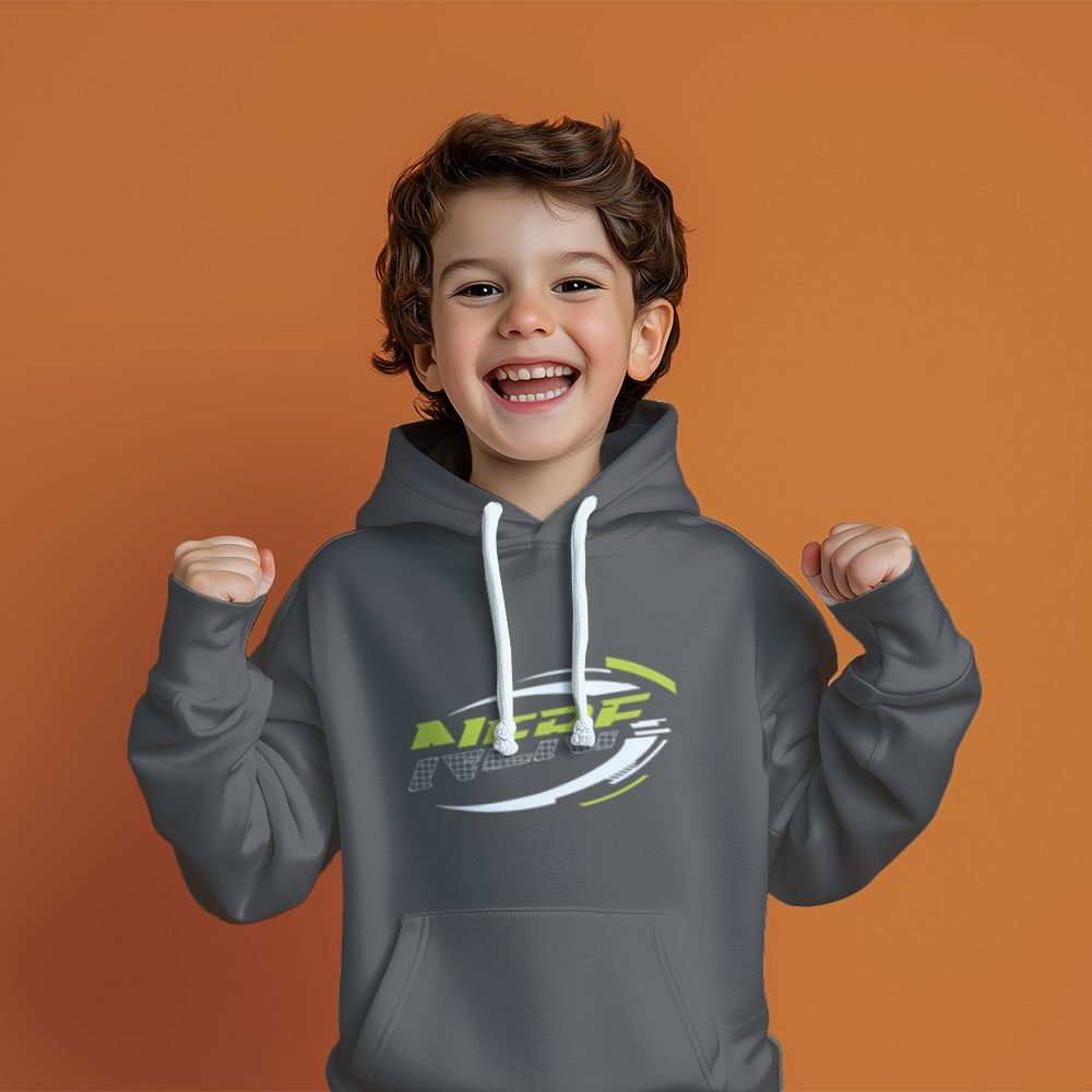 Pull à capuche Enfant Nerf avec un design de Nerf Citrus Logo