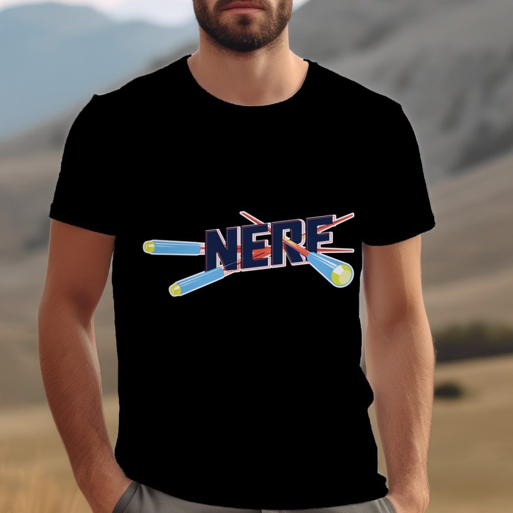 T-shirt Homme Nerf avec un design de Nerf Tirs