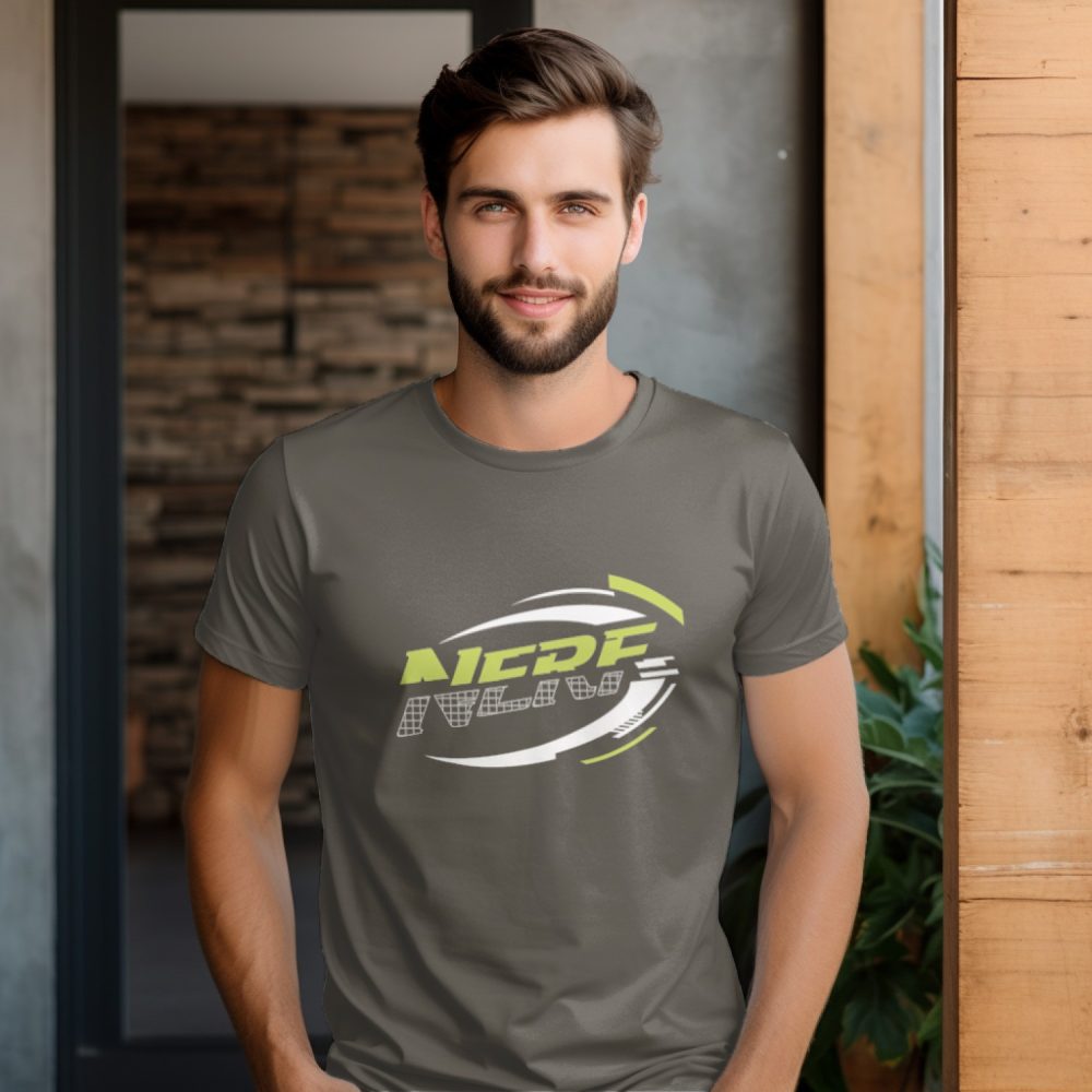 T-shirt Homme Nerf avec un design de Nerf Citrus Logo