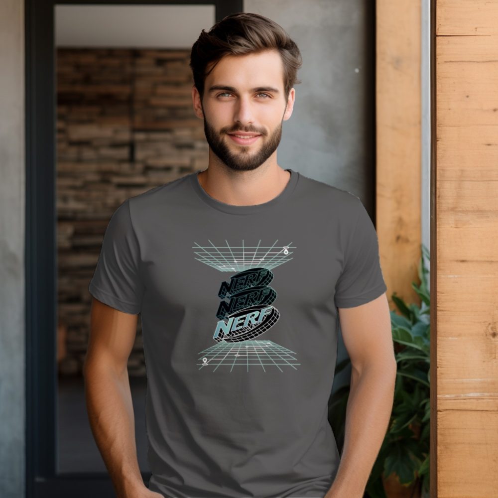 T-shirt Homme Nerf avec un design de Nerf 3D