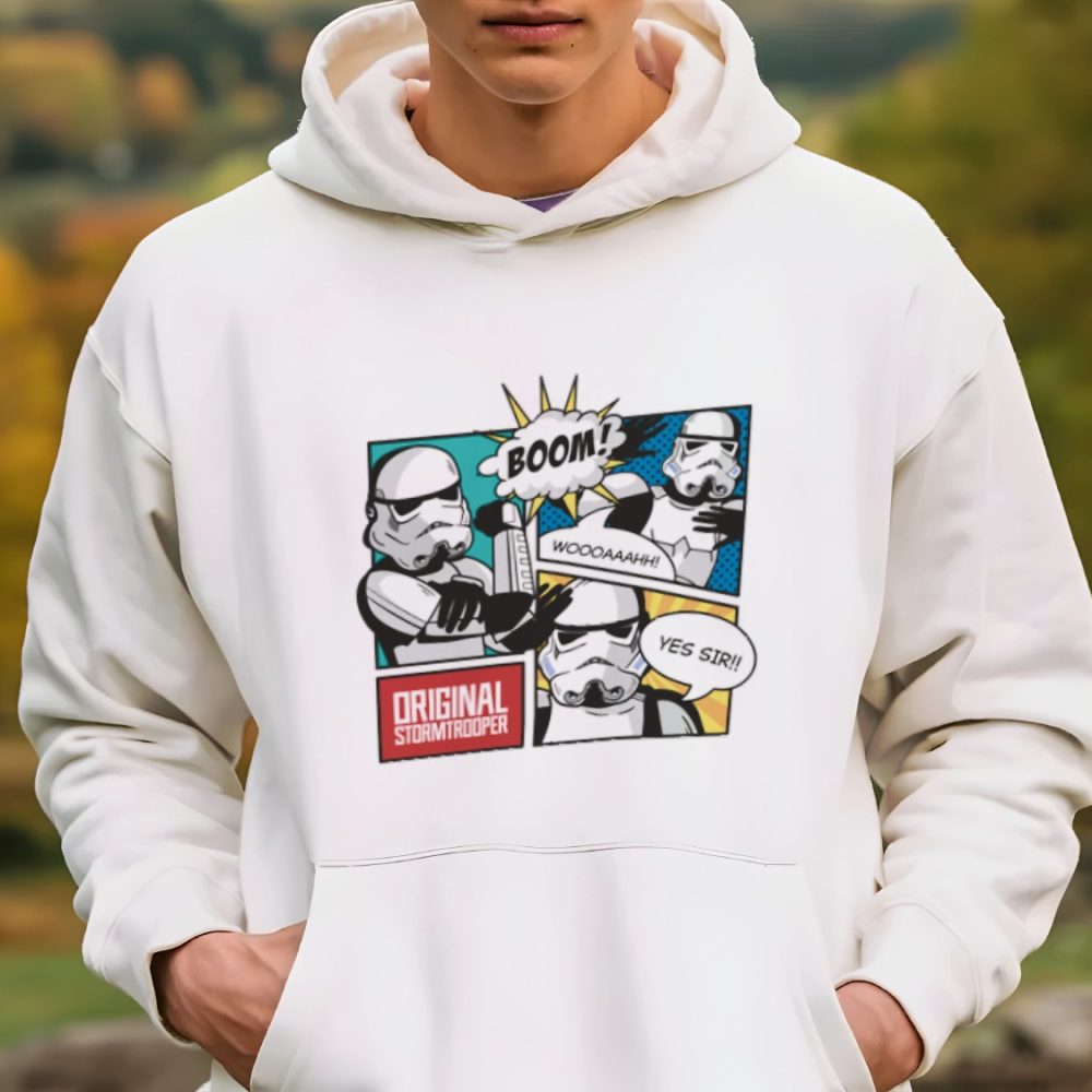 Sweat-shirt à capuche Homme Original Stormtrooper avec un design de Original Stormtrooper Boom!