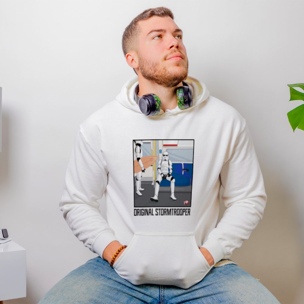 Sweat-shirt à capuche Homme Original Stormtrooper avec un design de Original Stormtrooper Transport