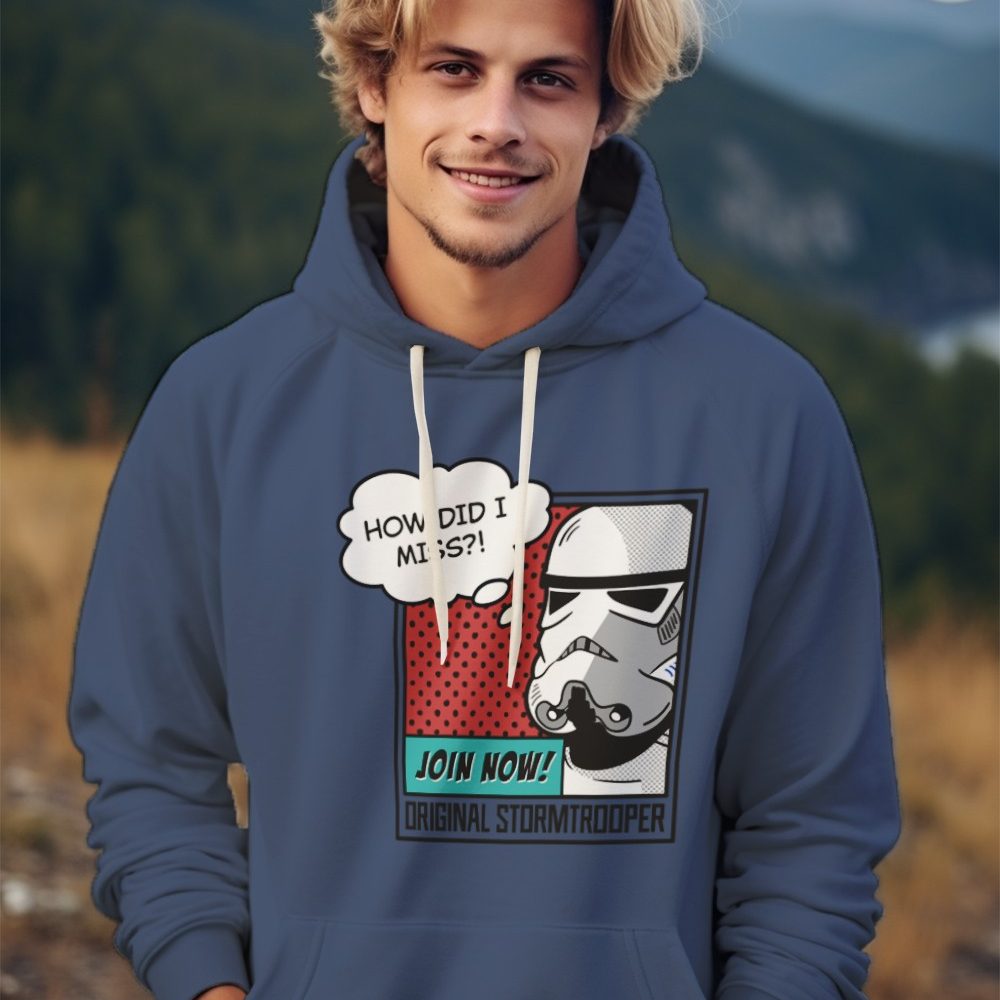 Sweat-shirt à capuche Homme Original Stormtrooper avec un design de Original Stormtrooper Join Now