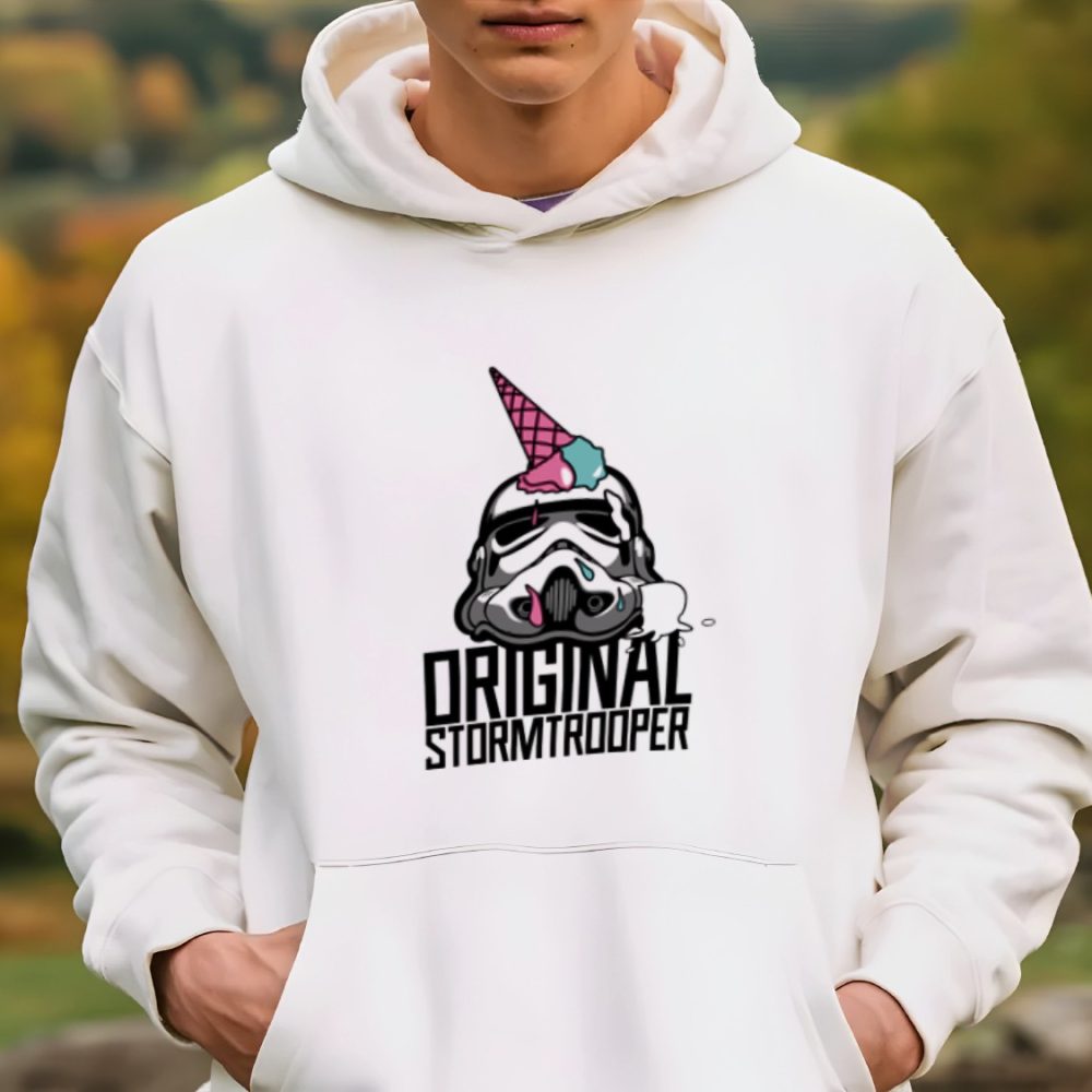 Sweat-shirt à capuche Homme Original Stormtrooper avec un design de Original Stormtrooper Ice Cream