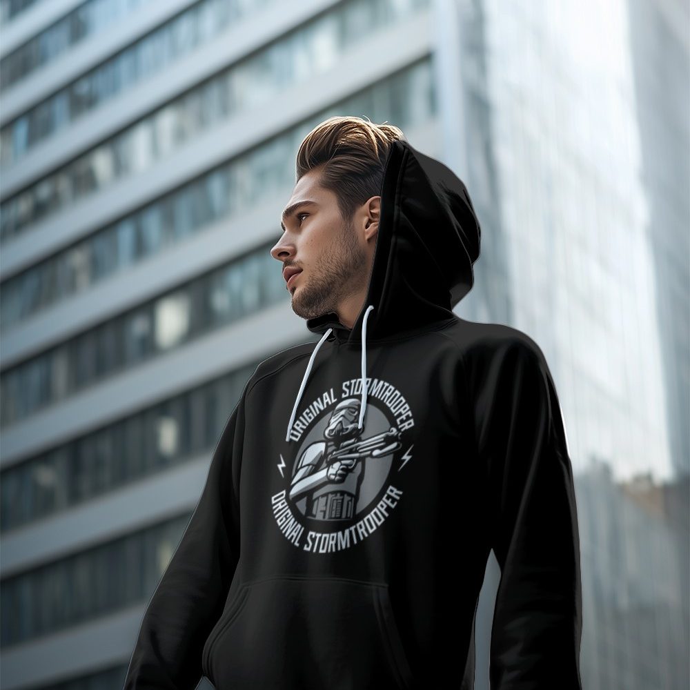 Sweat-shirt à capuche Homme Original Stormtrooper avec un design de Original Stormtrooper Circle