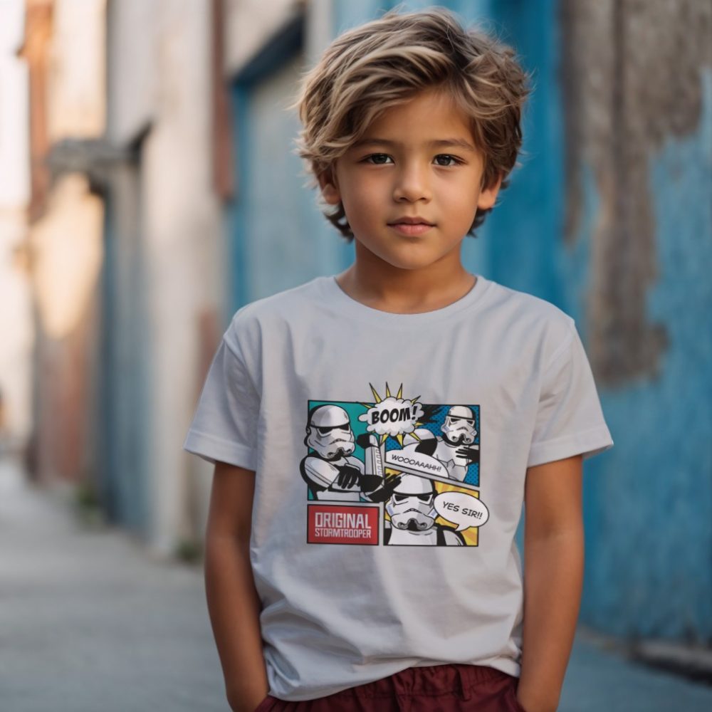 T-shirt Enfant Original Stormtrooper avec un design de Original Stormtrooper Boom!