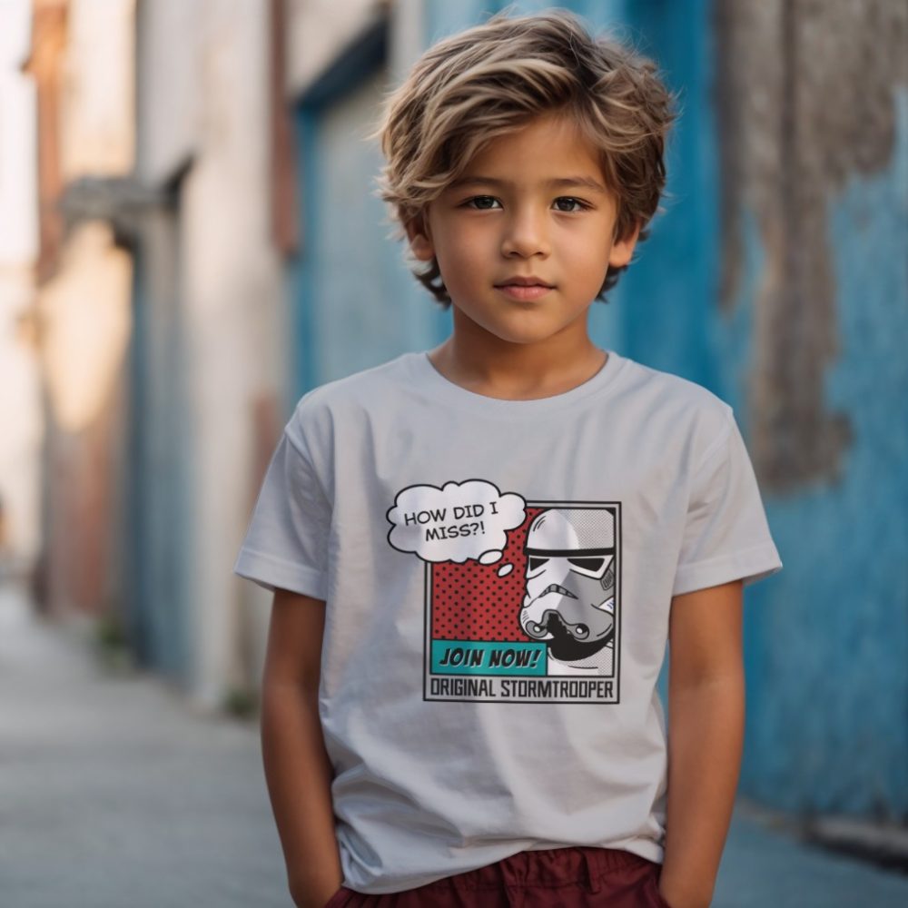 T-shirt Enfant Original Stormtrooper avec un design de Original Stormtrooper Join Now