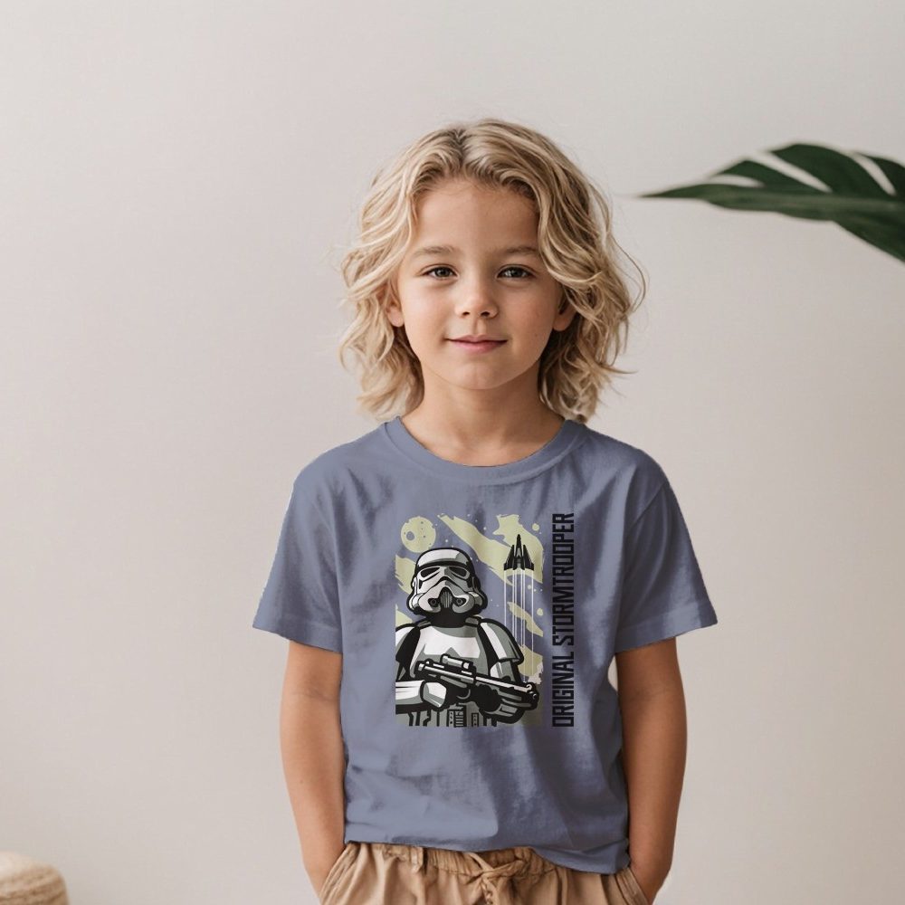 T-shirt Enfant Original Stormtrooper avec un design de Original Stormtrooper Décollage