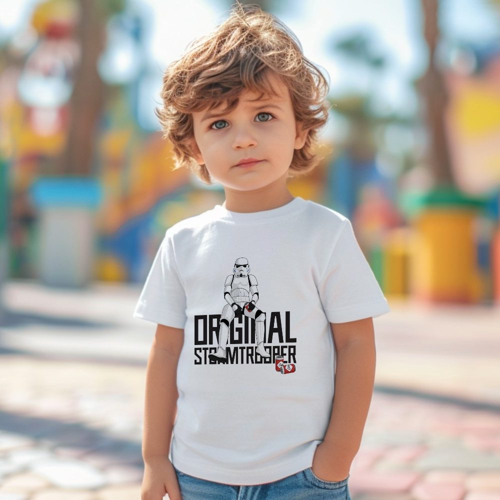 T-shirt coton bio Bébé Original Stormtrooper avec un design de Original Stormtrooper Drinks