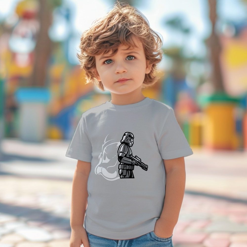 T-shirt coton bio Bébé Original Stormtrooper avec un design de Original Stormtrooper Profil