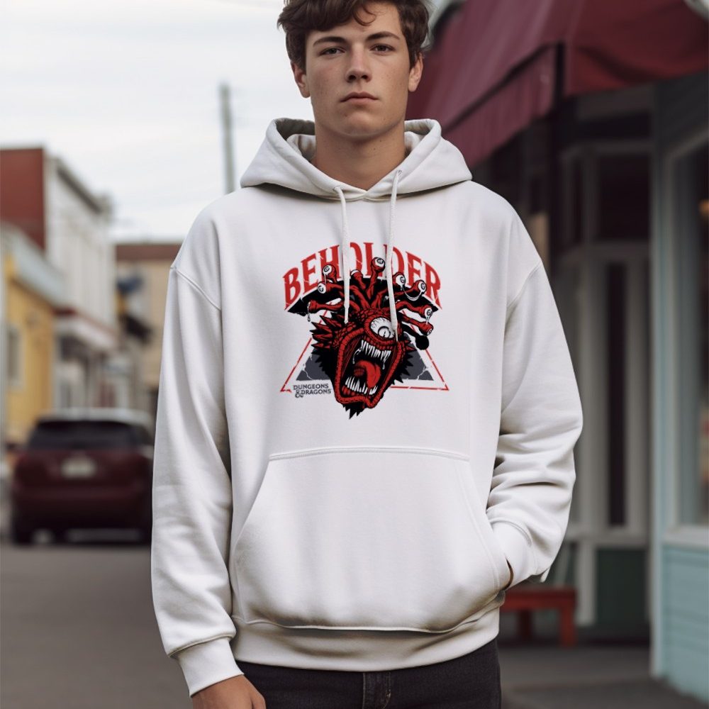 Sweat-shirt à capuche Homme Dungeons & Dragons avec un design de D&D Beholder
