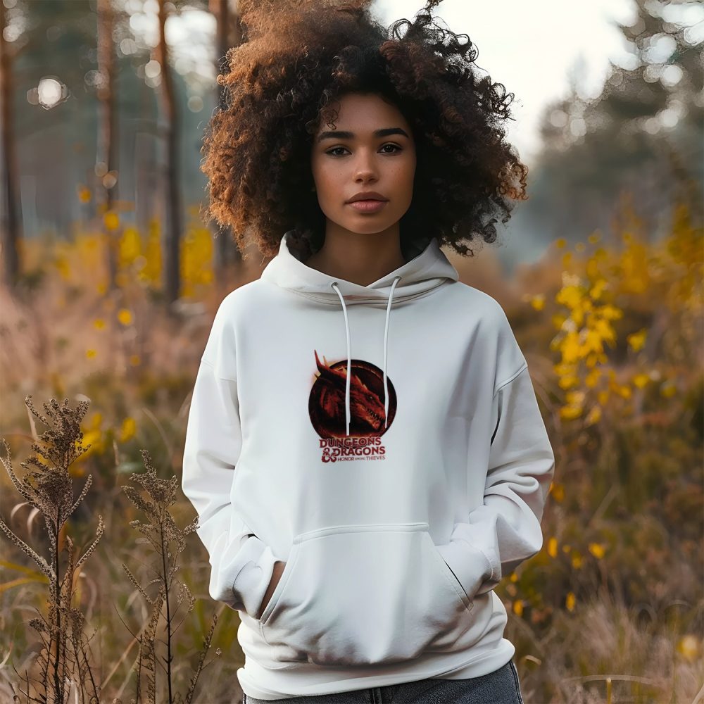 Sweat-shirt à capuche Femme Dungeons & Dragons avec un design de D&D Film Dragon