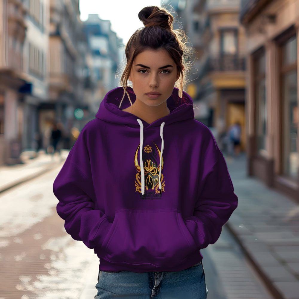Sweat-shirt à capuche Femme Dungeons & Dragons avec un design de D&D Lord Verminaard