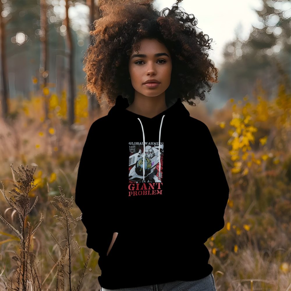 Sweat-shirt à capuche Femme Transformers avec un design de Transformers Giant Problem