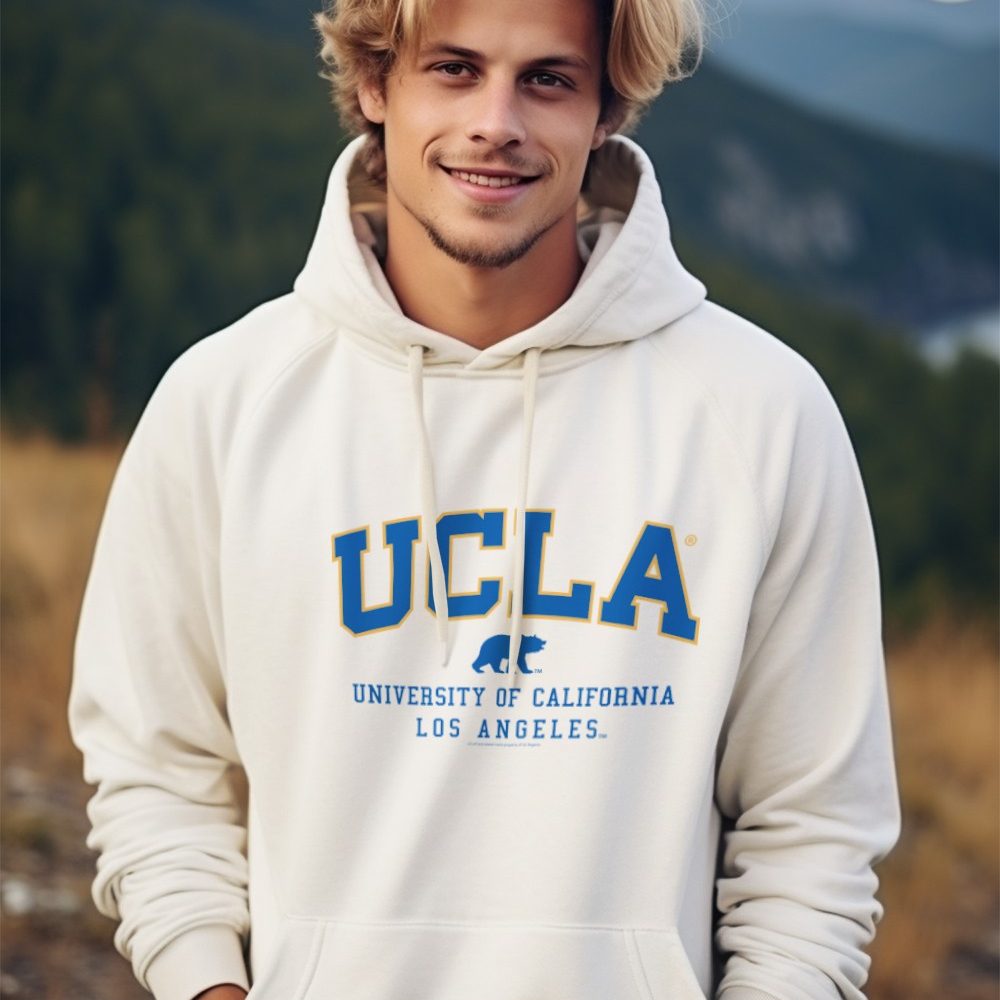 Sweat-shirt à capuche Homme UCLA avec un design de UCLA Ours