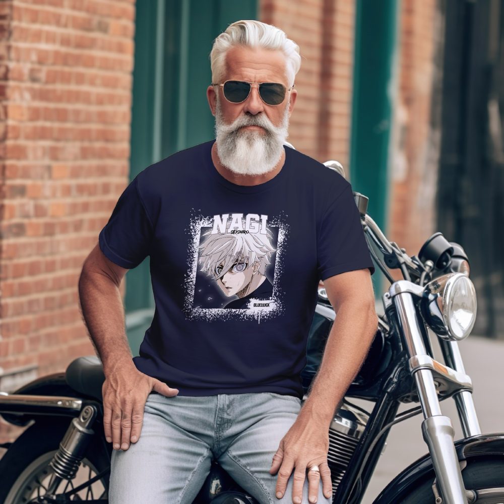 T-shirt homme RHCP avec un design de Bluelock Seishiro blanc