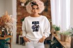 Sweat oversize coton bio Femme Bluelock avec un design de Bluelock Nagi The Genuis noir