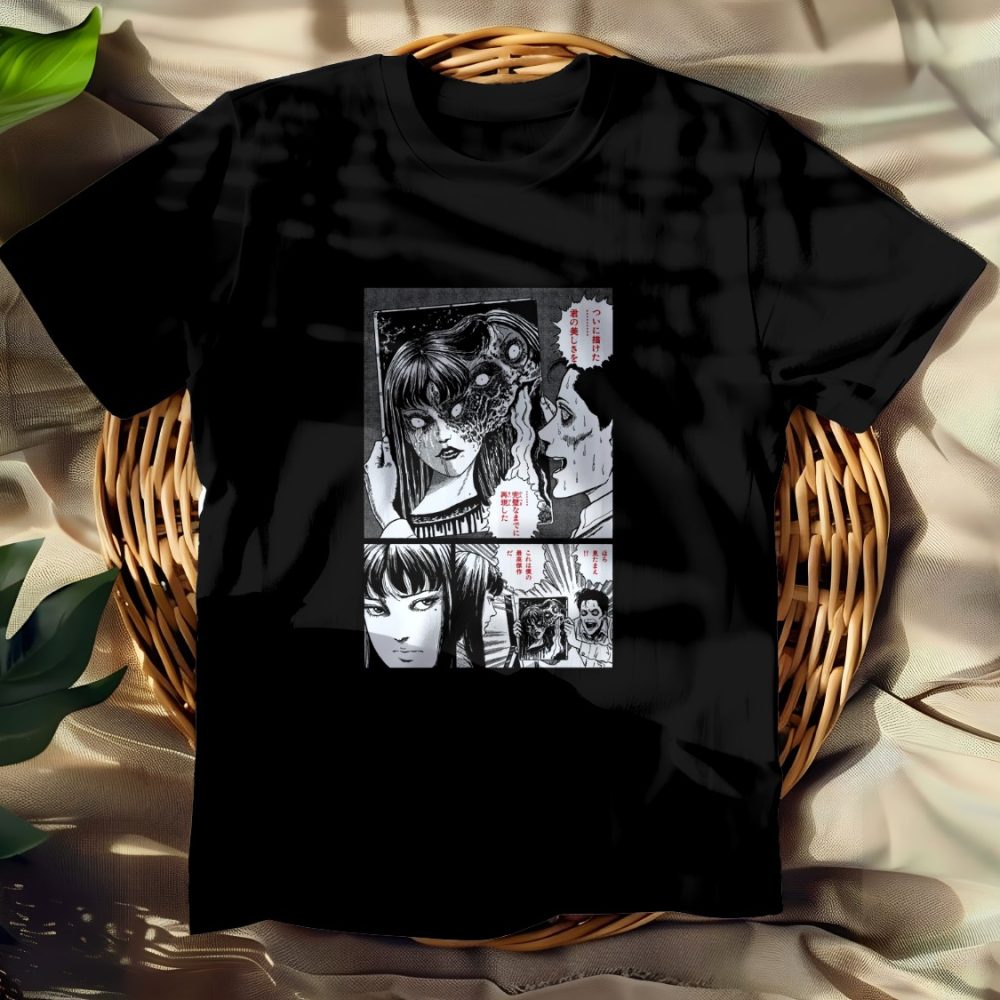T-shirt  Femme Junji Ito Collection avec un design de Junji Ito Collection Portrait
