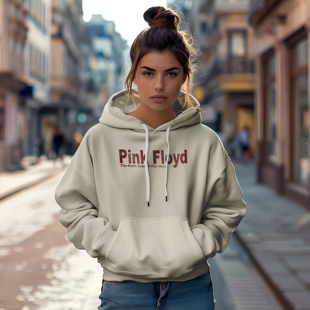 Sweat-shirt à capuche Femme Pink Floyd avec un design de Pink Floyd