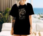 T-shirt oversize coton bio Femme Blondie avec un design de Blondie 1977 gris