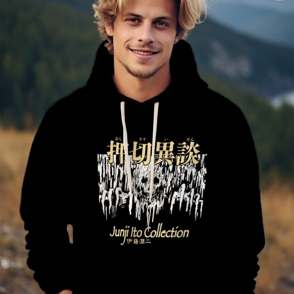 Sweat-shirt à capuche Homme Junji Ito Collection avec un design de Junji Ito Collection Hallucinations Hands