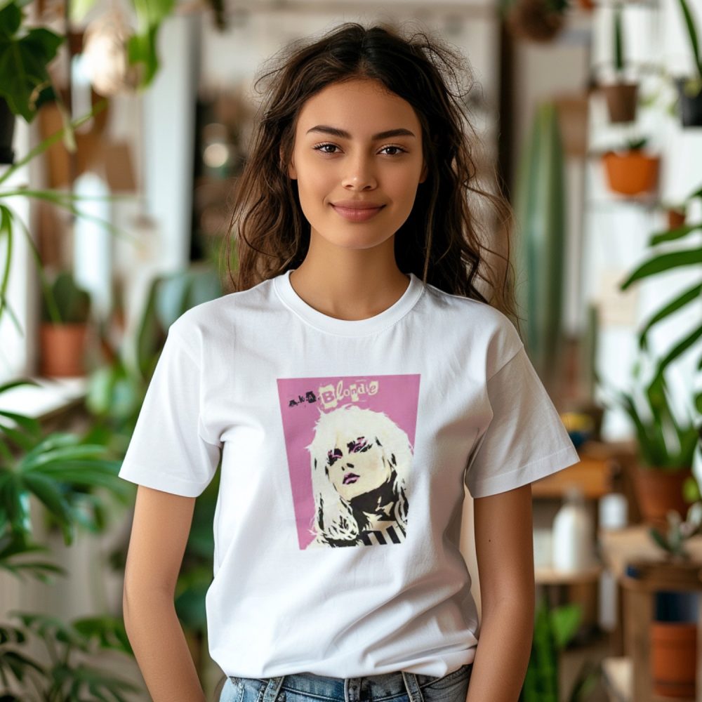 T-shirt femme Femmes avec un design de Blondie Aka pink