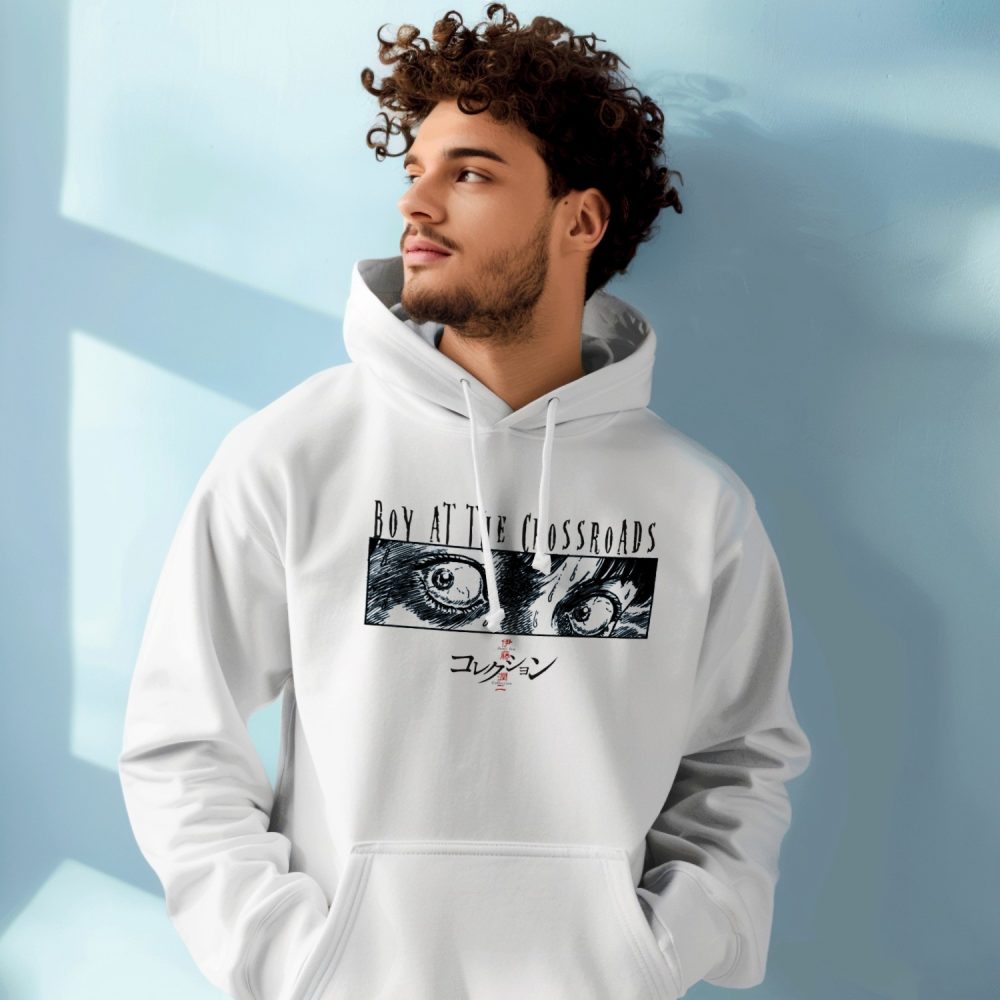 Sweat-shirt à capuche Homme Junji Ito Collection avec un design de Junji Ito Collection Look
