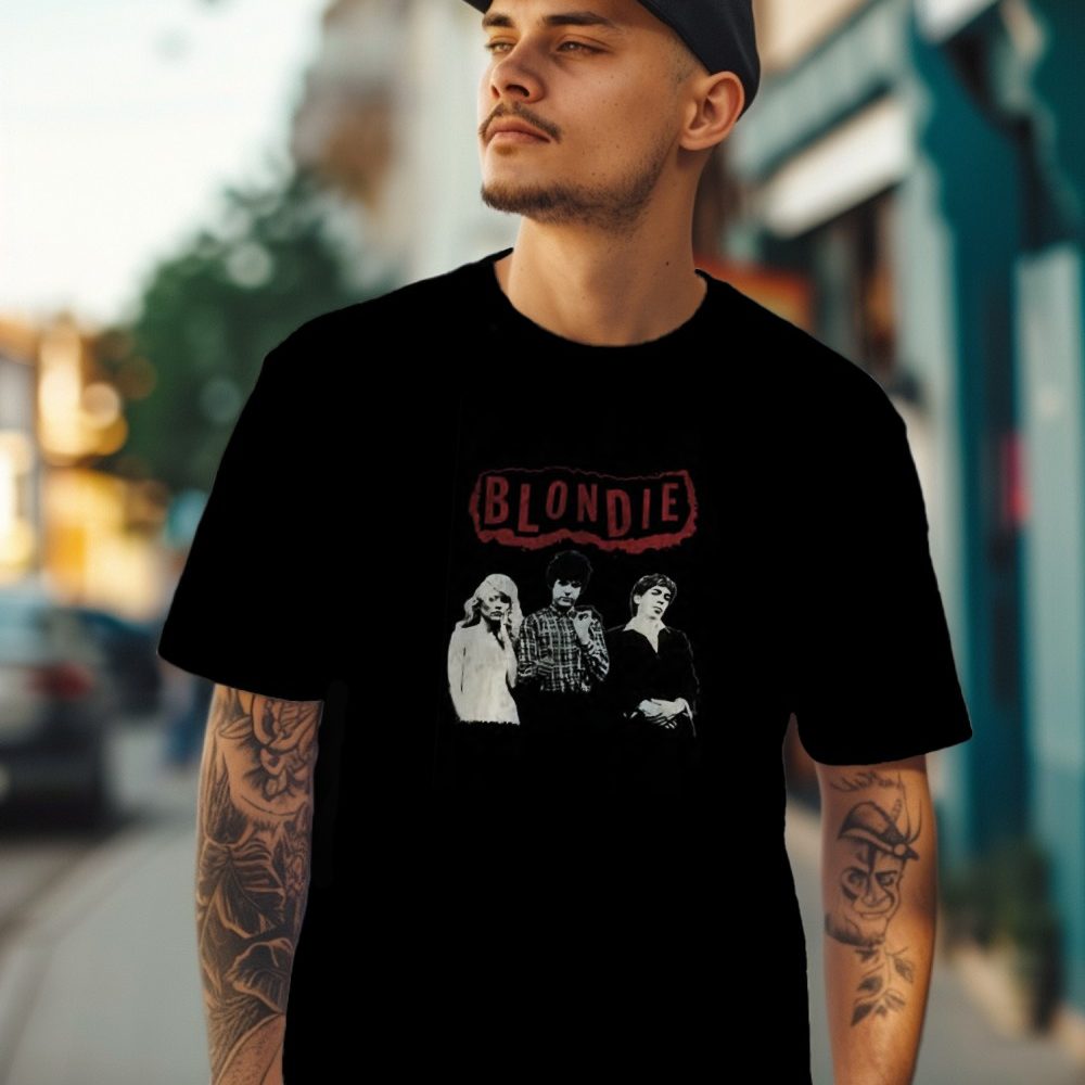 T-shirt Homme Blondie avec un design de Blondie Group