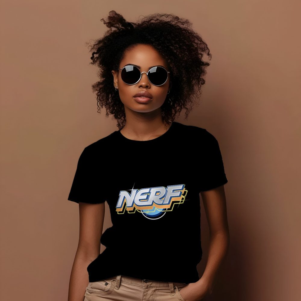 T-shirt Femme Nerf avec un design de Nerf Métal
