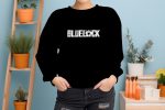 Sweat oversize coton bio Femme Bluelock avec un design de Bluelock blanc