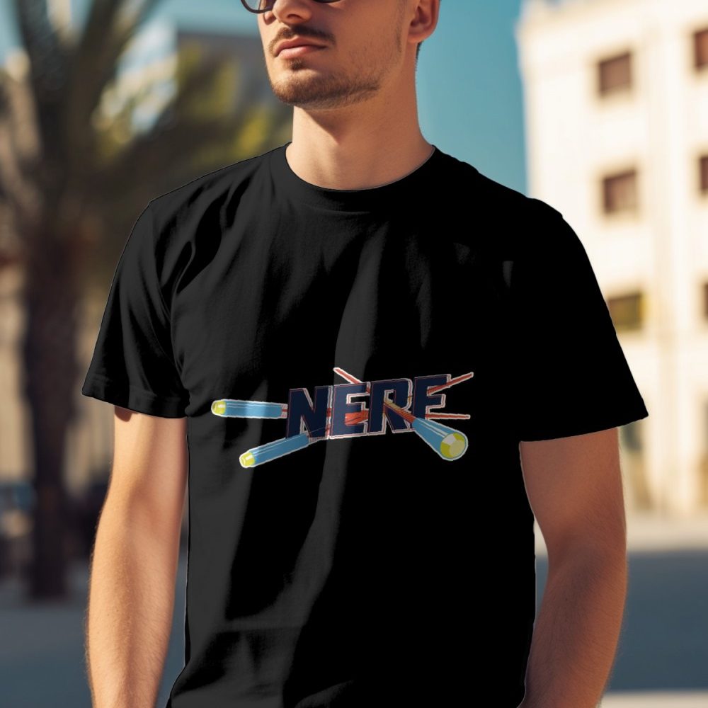 T-shirt Homme Nerf avec un design de Nerf Tirs