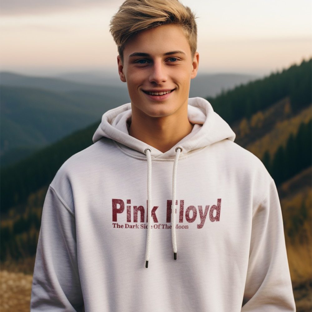 Sweat-shirt à capuche Homme Pink Floyd avec un design de Pink Floyd