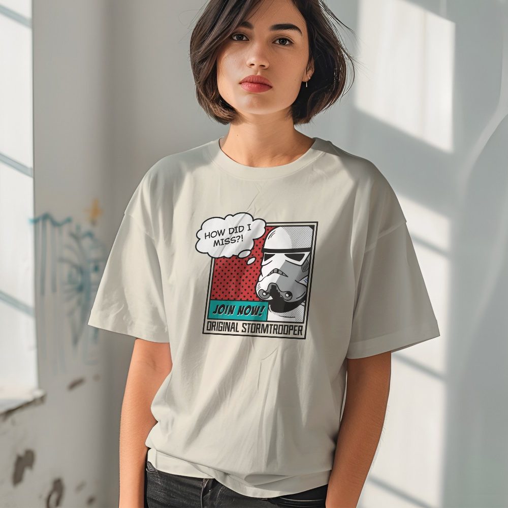 T-shirt bio oversize Femme Original Stormtrooper avec un design de Original Stormtrooper Join Now