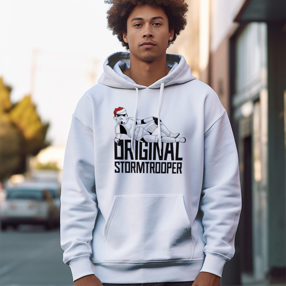 Sweat-shirt à capuche Homme Original Stormtrooper avec un design de Original Stormtrooper Christmas