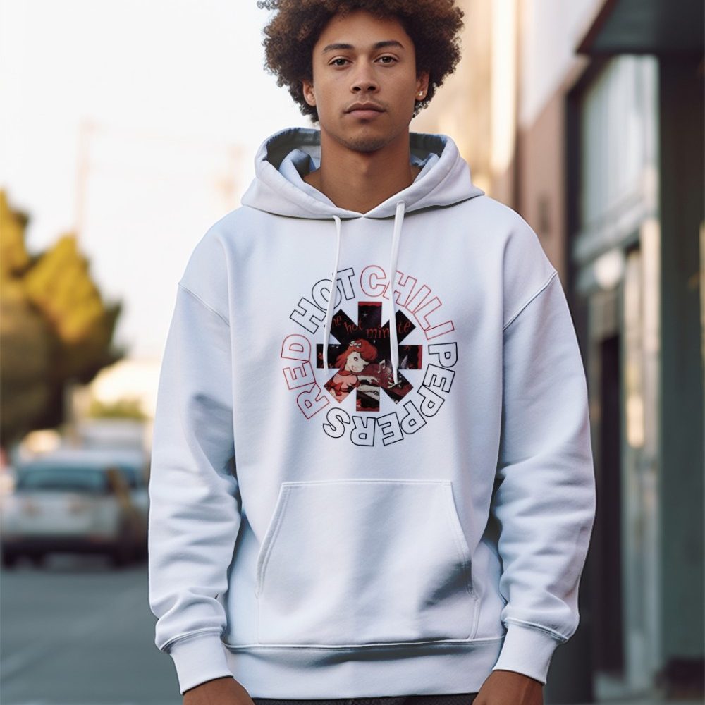 Sweat-shirt à capuche Homme RHCP avec un design de RHCP One Hot Minute