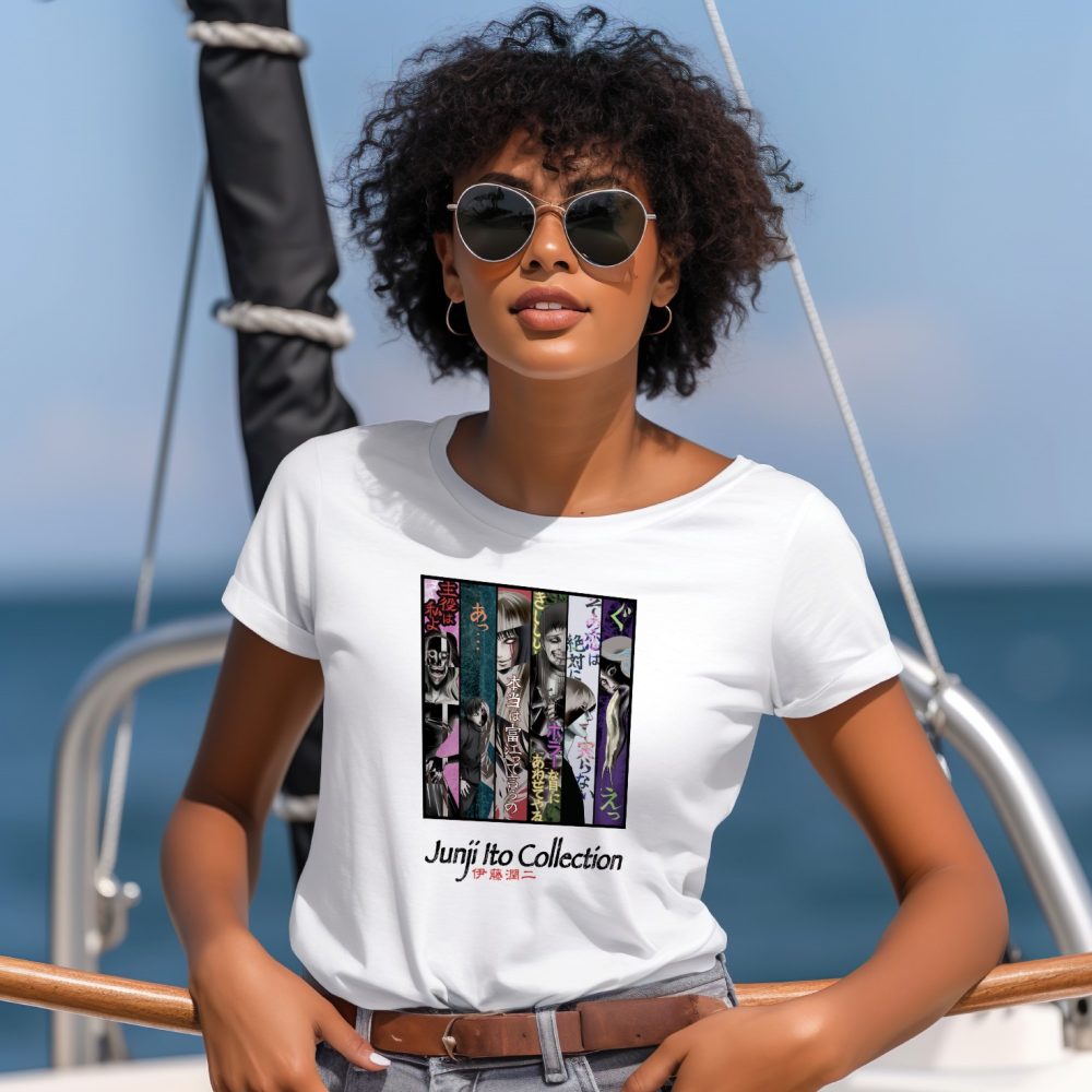 T-shirt Femme Junji Ito Collection avec un design de Junji Ito Collection Square