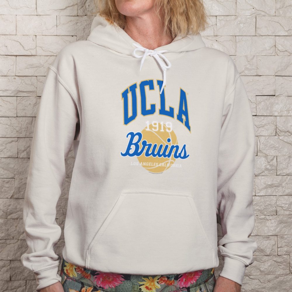 Sweat-shirt à capuche Femme UCLA avec un design de UCLA Basket