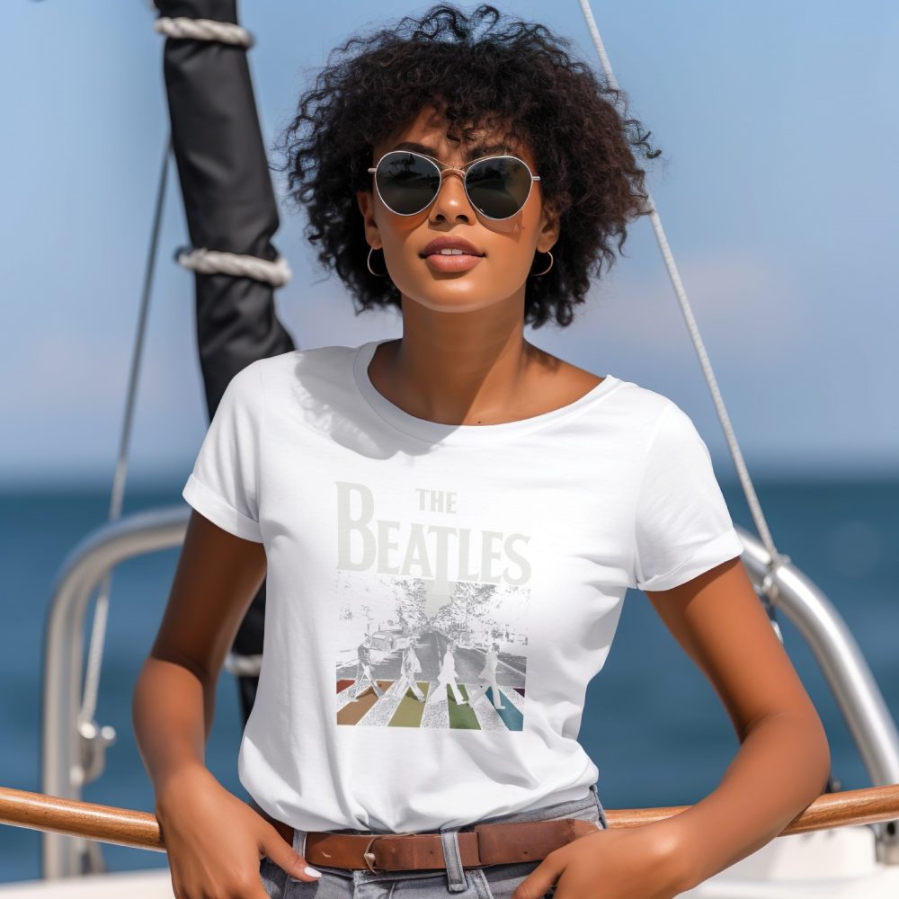 T-shirt Femme The Beatles avec un design de The Beatles Get Back