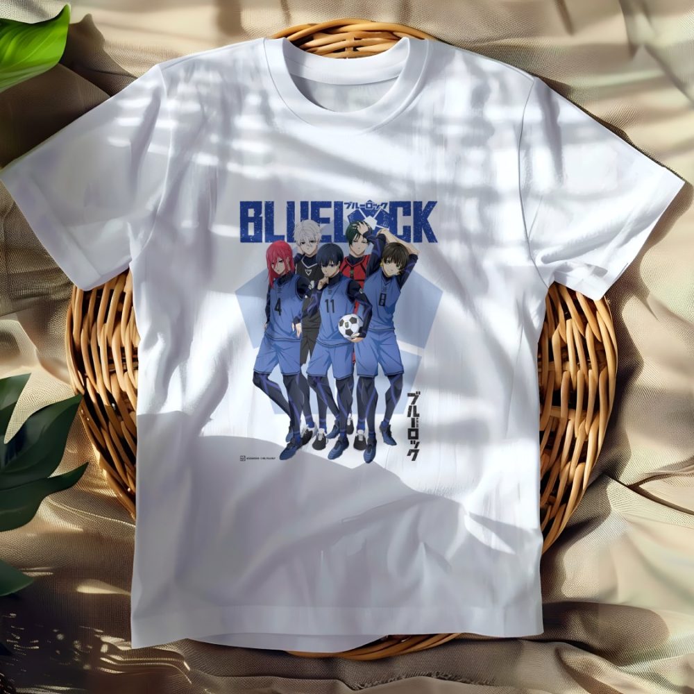 T-shirt Femme Bluelock avec un design de Bluelock Team noir